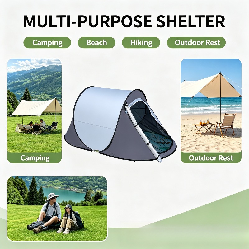 Hand Throw Pop Up Boat Tent Po - Outdoor Camping Automatic Quick Opening Tent 评论和价格