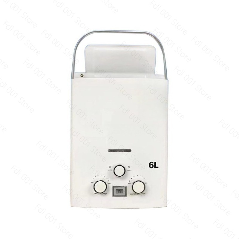 6L Portable Tankless Gas Water - Outdoor Camping Hot Water Heater 评论和价格
