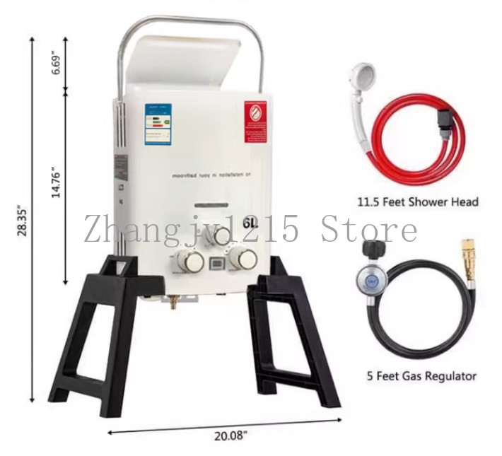 Propane LPG  Gas Tankless Wate - Outdoor Camping Hot Water Heater 评论和价格