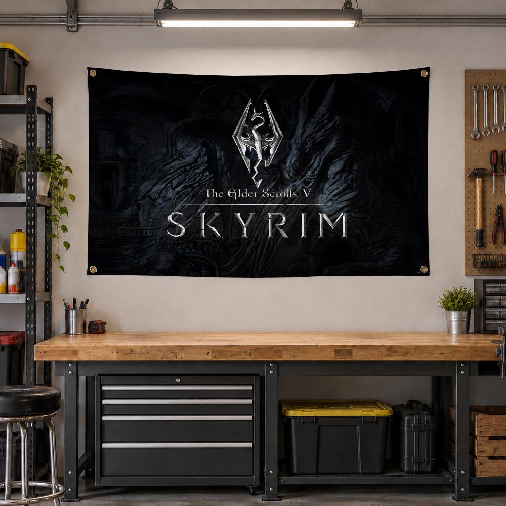 Game Skyrim RPG Flags Personal - Outdoor Camping Rpg 评论和价格