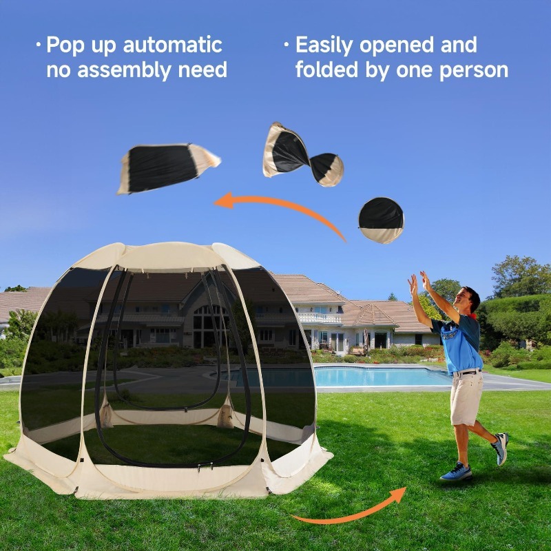 Hot Sale 6 Sided Mesh Screen P - Outdoor Camping Tents For Sale 评论和价格
