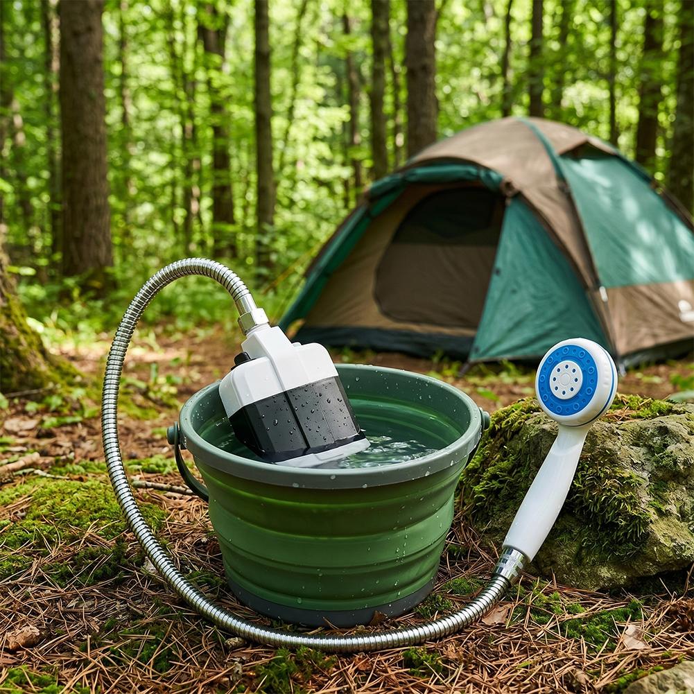 Outdoor Camp Shower Kit USB Re - Outdoor Camping Carpet 评论和价格