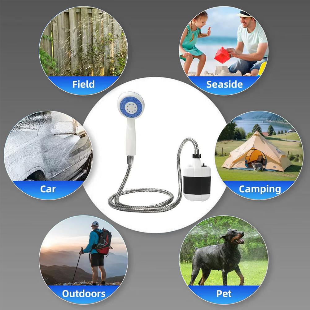 Outdoor Camp Shower Kit USB Re - Outdoor Camping Carpet 评论和价格