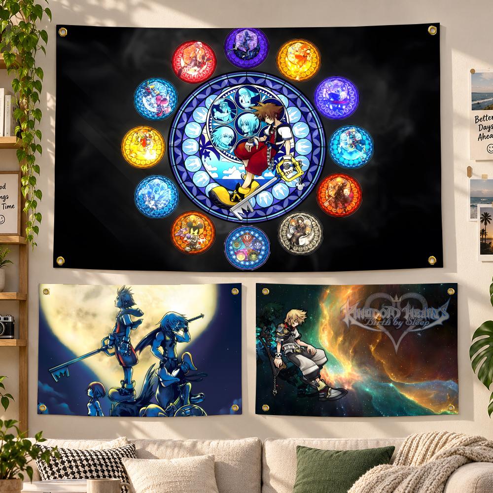 Game Kingdom Hearts RPG Flags  - Outdoor Camping Rpg 评论和价格