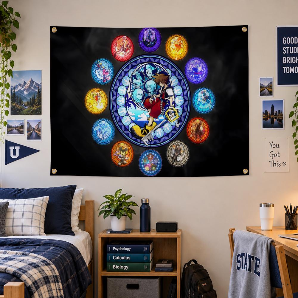 Game Kingdom Hearts RPG Flags  - Outdoor Camping Rpg 评论和价格