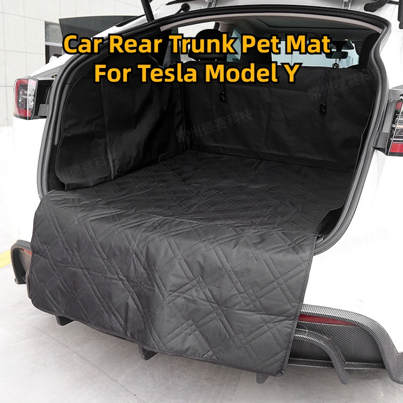 Rear Trunk Pet Mat for Tesla M - Outdoor Camping Carpet 评论和价格