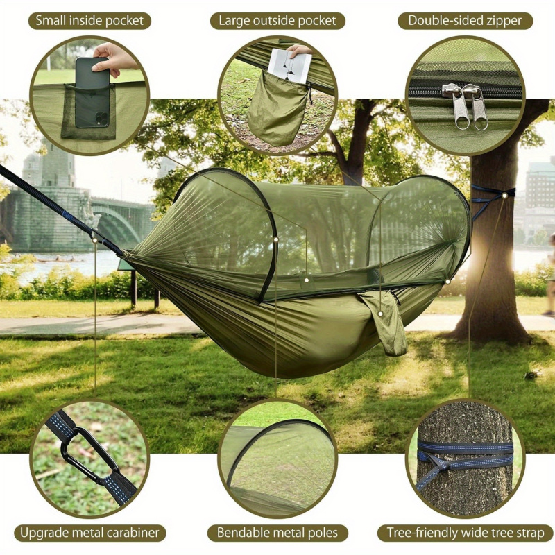 2-In-1 Camping Hammock With Mo - Outdoor Camping Bug Zapper 评论和价格