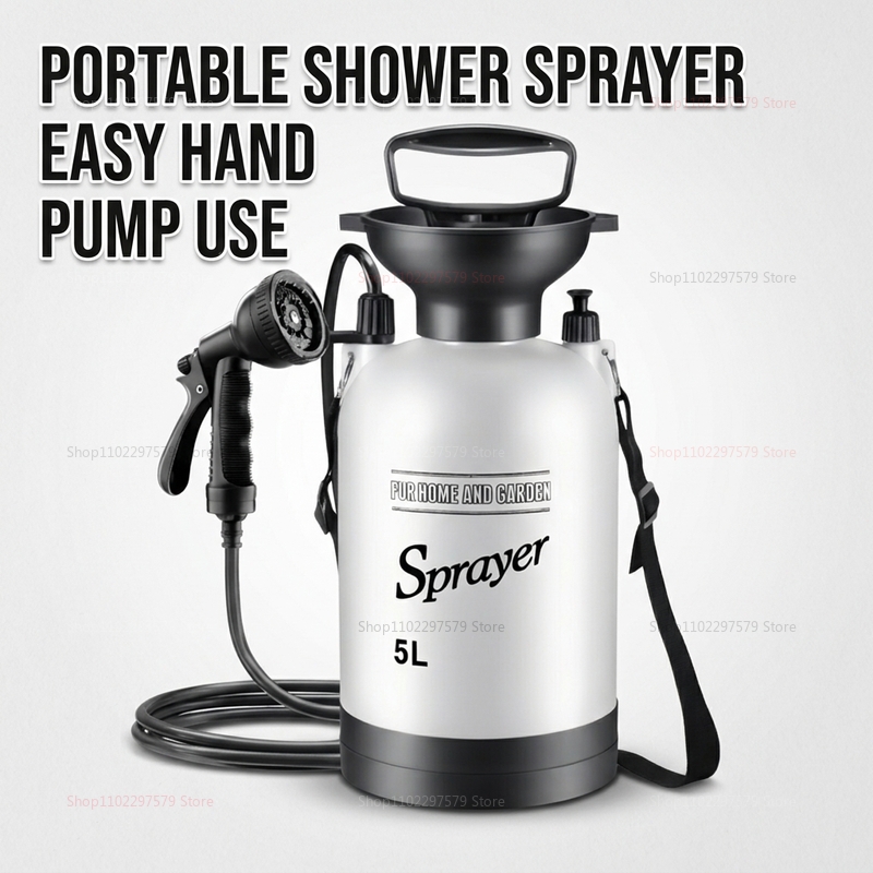 Portable Camping Shower 5L Man - Portable Camping Shower 评论和价格
