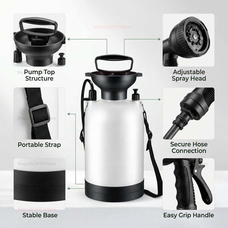 Portable Camping Shower 5L Man - Portable Camping Shower 评论和价格