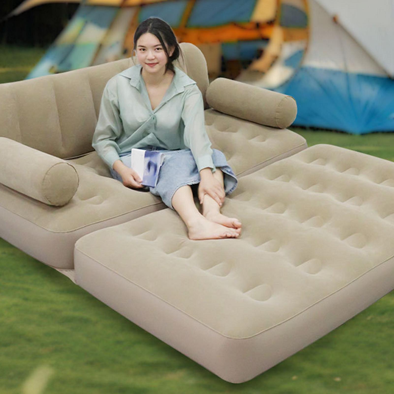Air Sofa With Air Pump Folding - Bed Outdoor Camping 评论和价格