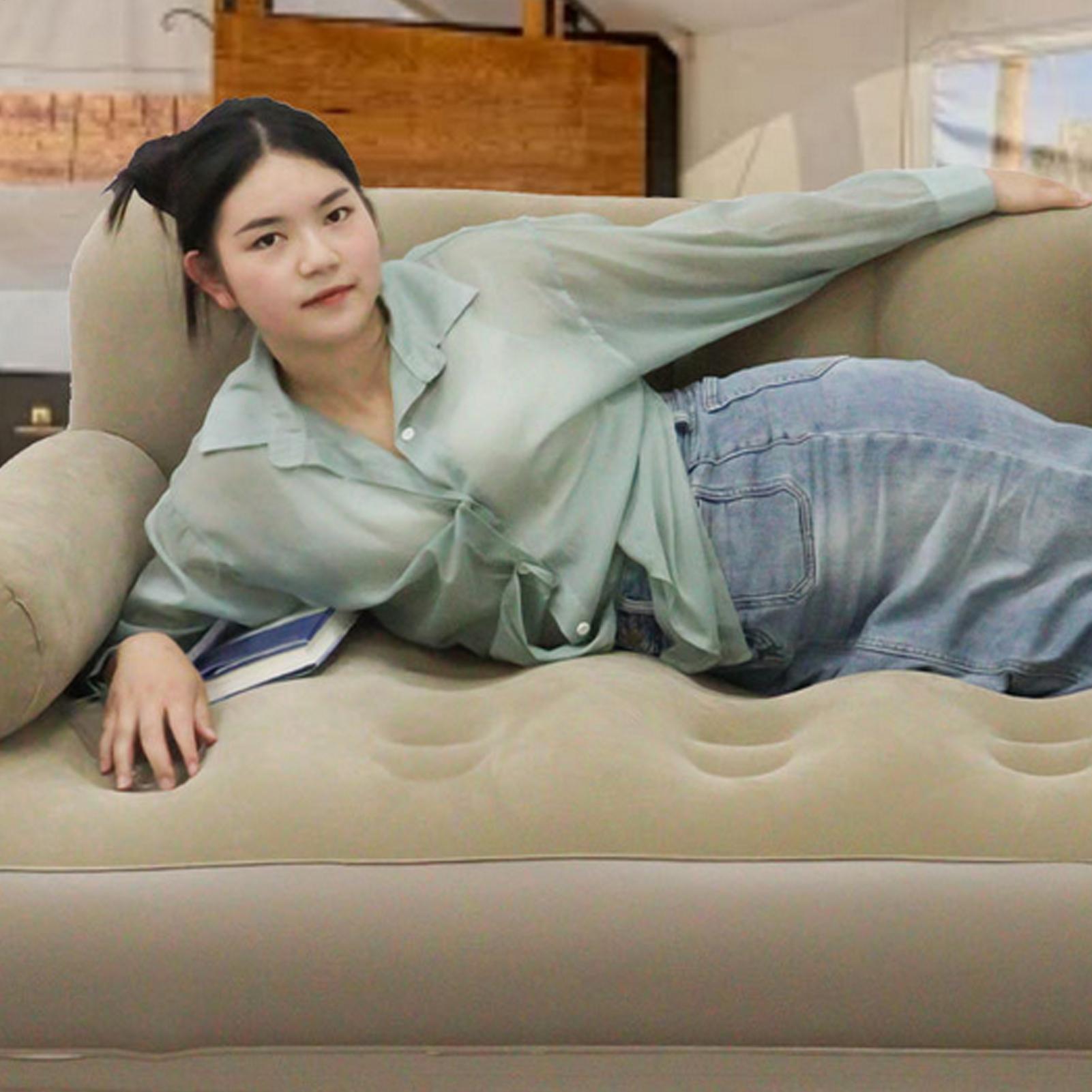 Air Sofa With Air Pump Folding - Bed Outdoor Camping 评论和价格