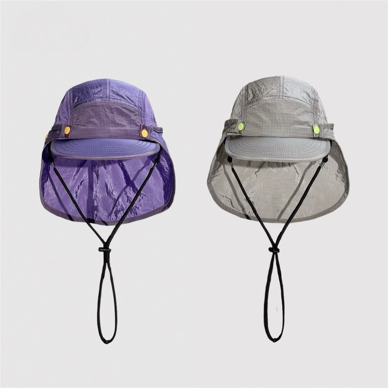 Japanese Detachable Shawl Suns - Camping Outdoor Quick Drying Sun Neck Protection Cap Hat 评论和价格