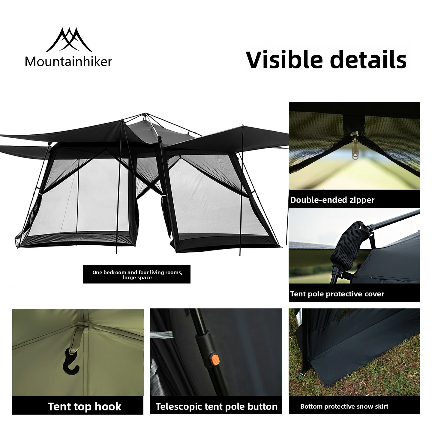 Upgraded 8-16Person Folding Ca - Outdoor Camping Automatic Quick Opening Tent 评论和价格