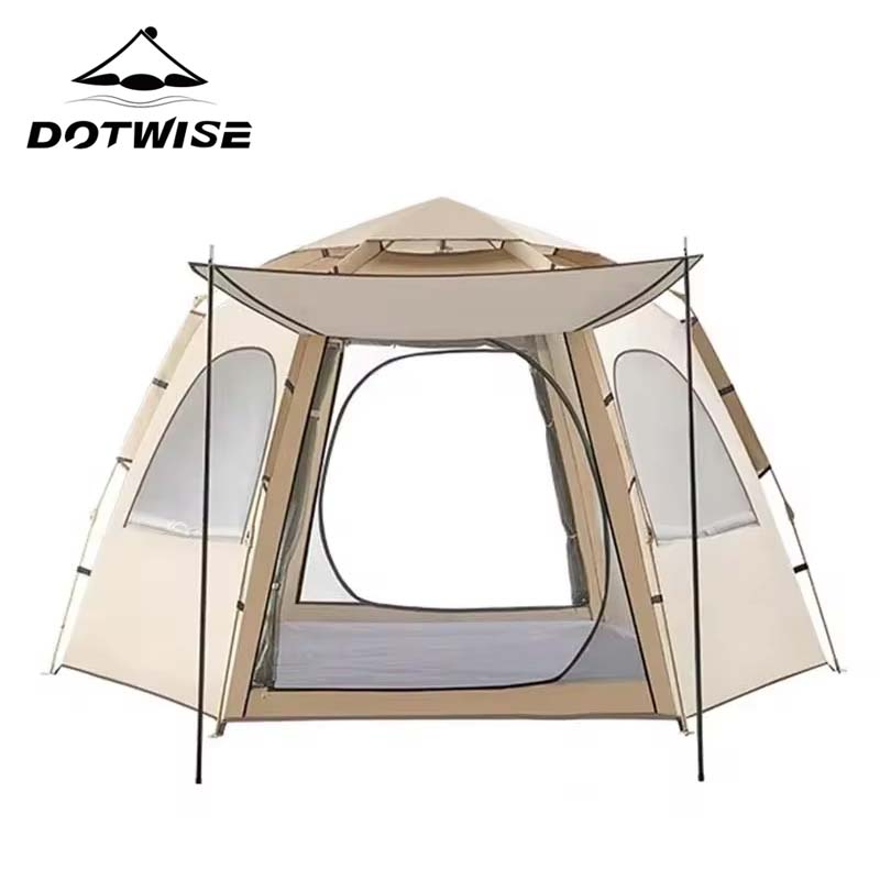 5-9 Person Outdoor Folding Ten - Outdoor Camping Automatic Quick Opening Tent 评论和价格