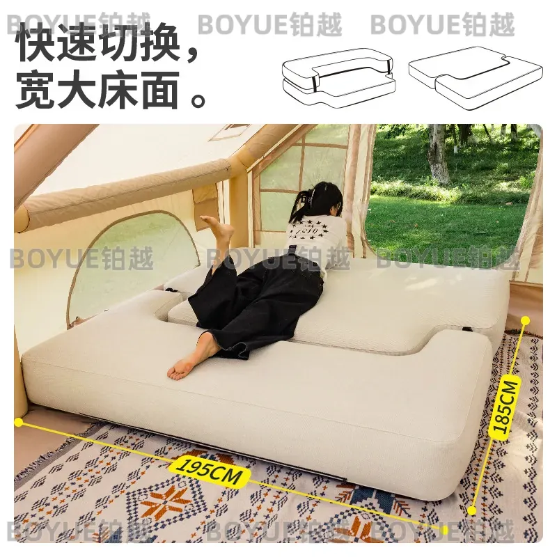 Outdoor Brushed Inflatable Sof - Bed Outdoor Camping 评论和价格