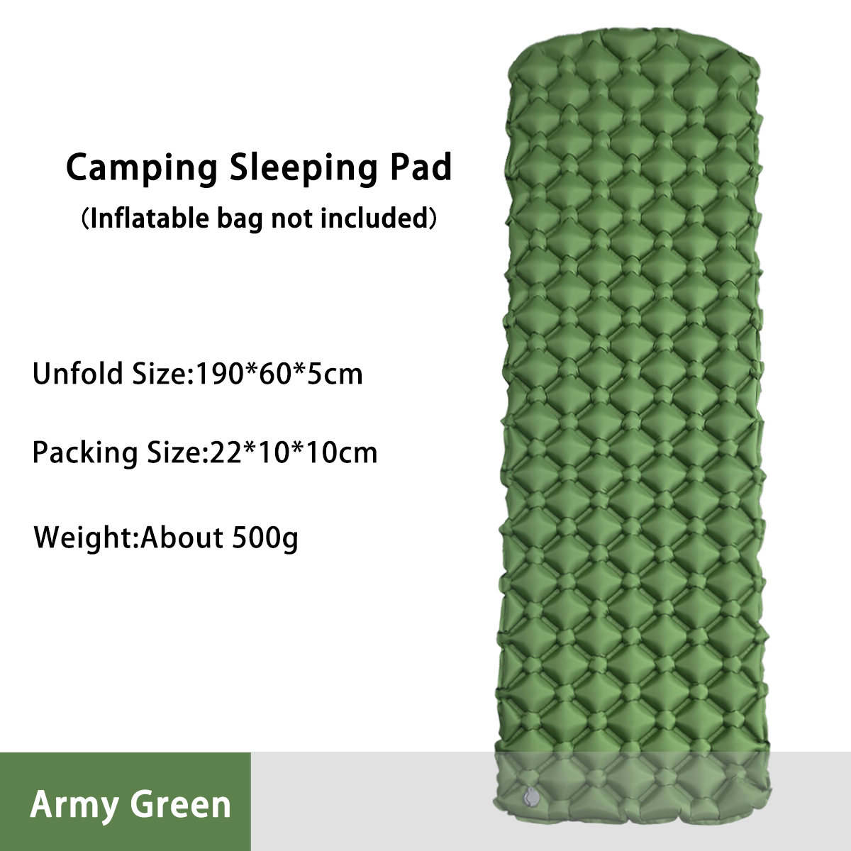 Camping Inflatable Mattress in - Bed Outdoor Camping 评论和价格