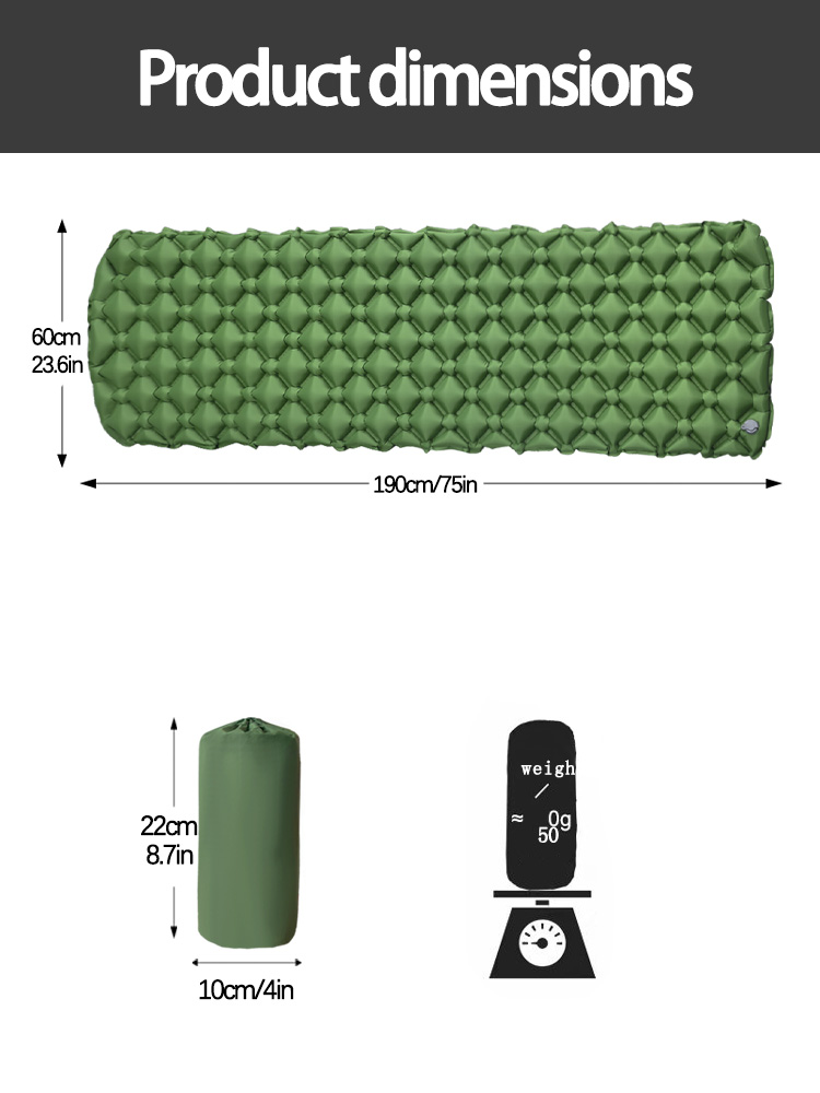 Camping Inflatable Mattress in - Bed Outdoor Camping 评论和价格
